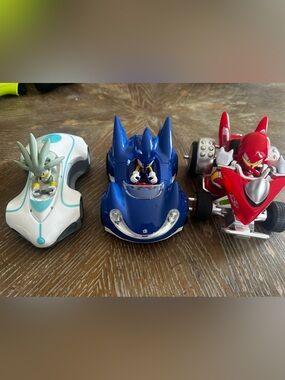 Blue Sonic Racing Car Toy - Kids Toys